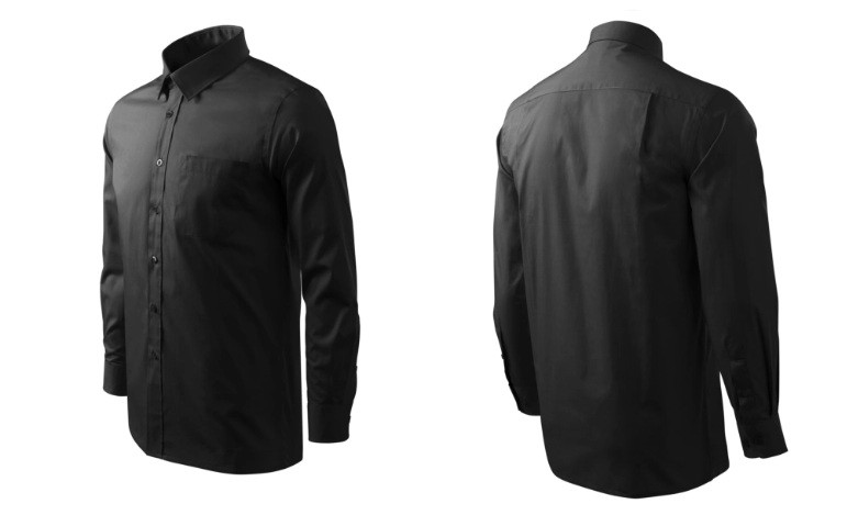 Camasa barbati maneca lunga 100% bumbac 120 g/mp, art.6B32 ( A209 )