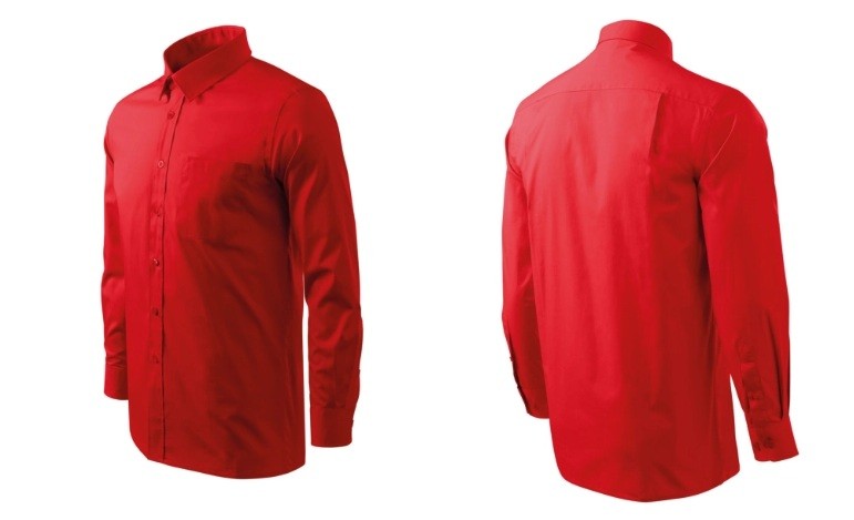 Camasa barbati maneca lunga 100% bumbac 120 g/mp, art.6B32 ( A209 )