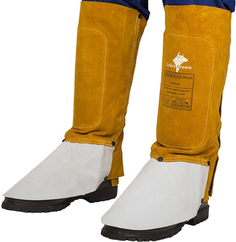 Jambiere de protectie din piele pentru sudori WELDAS, art.B923 ( 44-2114 )