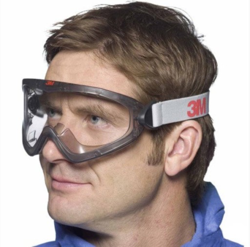 Ochelari de protectie tip goggle, cu aerisire indirecta, lentila din policarbonat Premium, art.D316 ( 2890 )