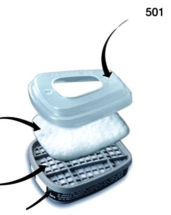 FILTRU ABE1-VAP. ORG.+ANORG. (2 BUC), ART.6D24 ( 6057 )