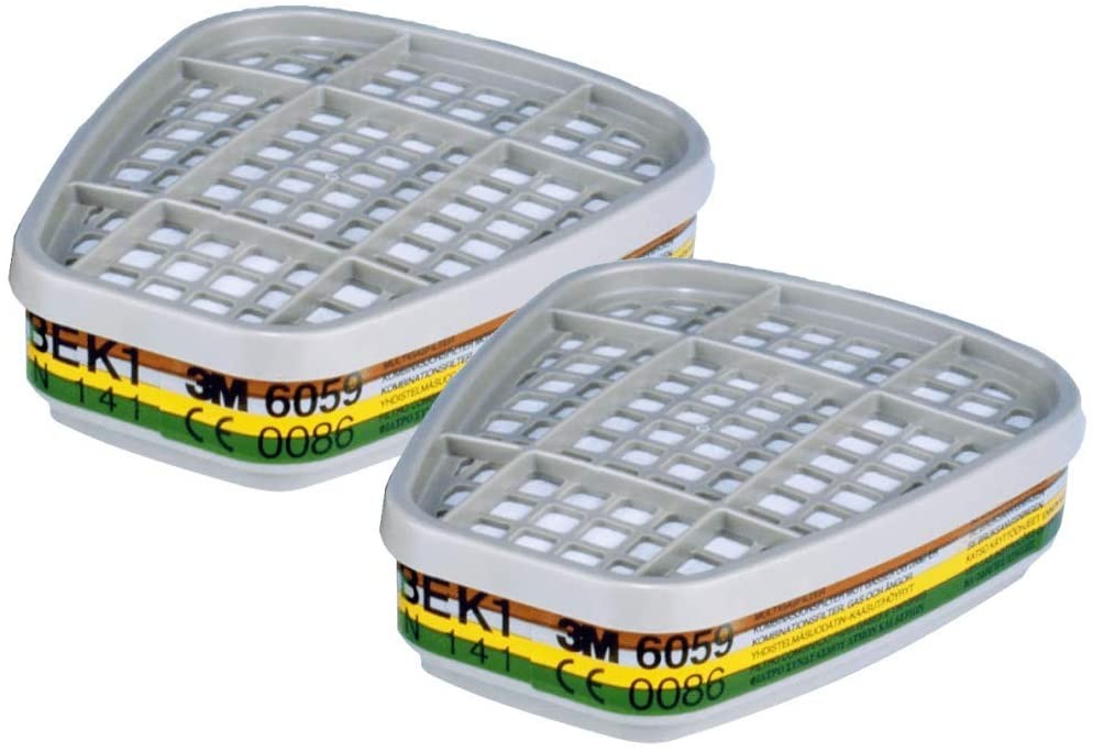 FILTRU ABEK1-AMONIAC-ACIZI (2 BUC), ART.6D25 ( 6059 )