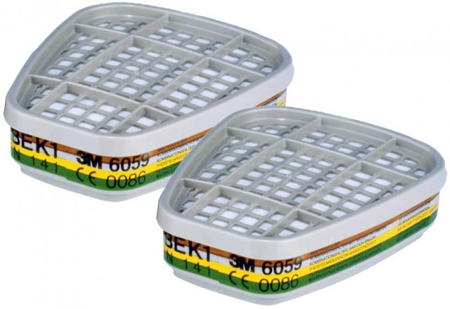 FILTRU ABEK1-AMONIAC-ACIZI (2 BUC), ART.6D25 ( 6059 )