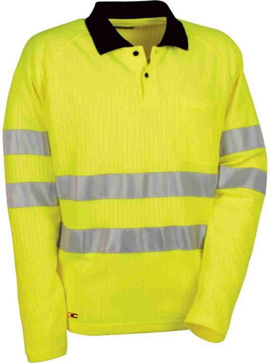 *TRICOU POLO, CU MANECA LUNGA, DE INALTA VIZIBILITATE NEW SUN, ART. 31B0 ( V111-3 )