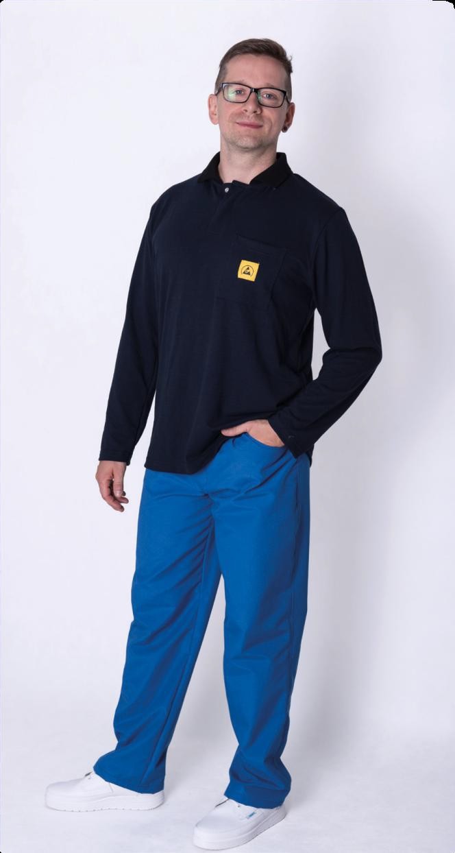 TRICOU ESD CU MANECA LUNGA, ART.32B9 (QGZ-PS21)