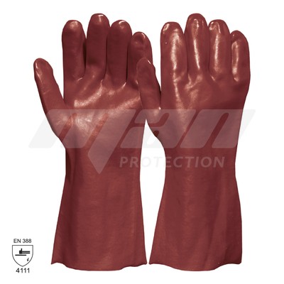 MANUSI DE PROTECTIE MECANICA CATEGORIA II VINYL RED, RENANIA, ART. C152 ( 1442 )