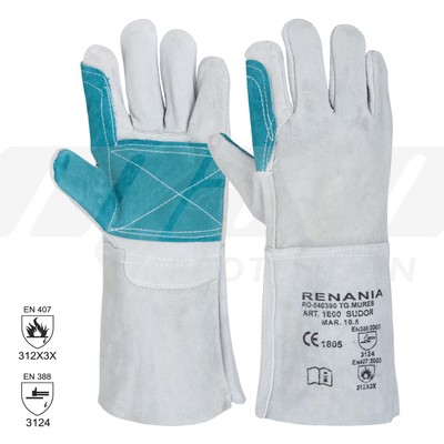 MANUSI DE PROTECTIE PENTRU SUDURA SUDOR, RENANIA, ART. C305 ( 1800 )