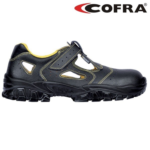 *Sandale de protectie cu bombeu metalic si lamela antiperforatie NEW-DON S1P , art. 1A65