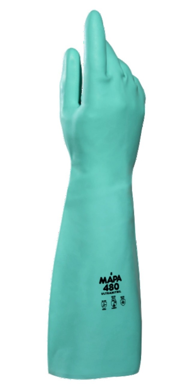 MANUSI DE PROTECTIE CHIMICA CAT.III ULTRANITRIL, ART. C914