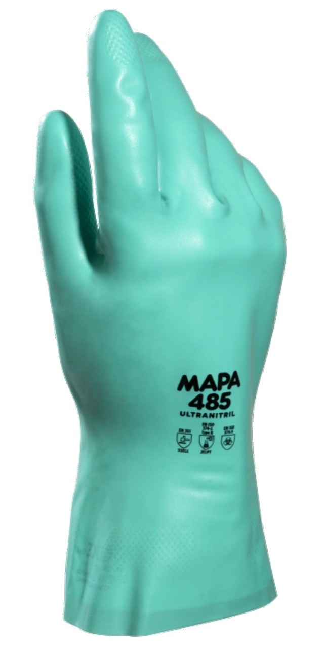 MANUSI DE PROTECTIE CHIMICA CATEGORIA III ULTRANITRIL, ART. C915