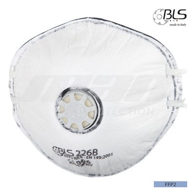 SEMIMASCA CU SUPAPA FFP2 BLS, ART. D105 ( 226B )