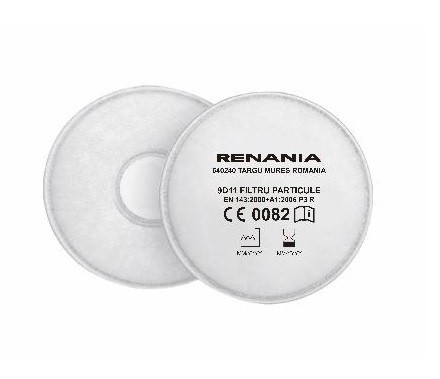 FILTRE DE PROTECTIE RESPIRATORIE IMPOTRIVA PARTICULELOR DE TIP P3 LIBERTY, RENANIA, ART. 9D11