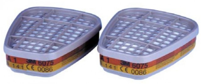 FILTRE DE PROTECTIE RESPIRATORIE DE TIP A1+FORMALDEHIDA 3M, ART. 6D26