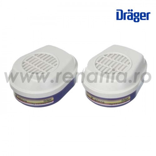 *FILTRE DE PROTECTIE RESPIRATORIE COMBINATA DE TIP A1B1E1K1HG P3 R DRAGER, ART. 6D15
