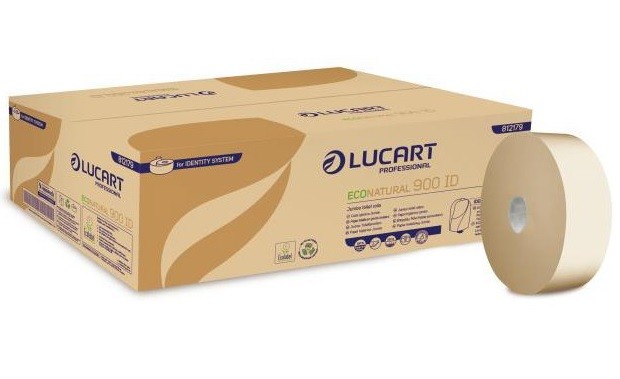 *HARTIE IGIENICA JUMBO ECOLABEL, DIN FIBRE DE CELULOZA, ECONATURAL 900 ID, ART. F242 ( 812179 )