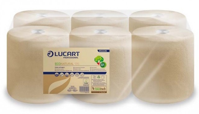 *LAVETE INDUSTRIALE PROFESIONALE ABSORBANTE ECOLABEL, SUPER ECOLOGICE FIBERPACK DIN FIBRE DE CELULOZA, ECONATURAL 135 JOINT, ART. F296 ( 852226A )