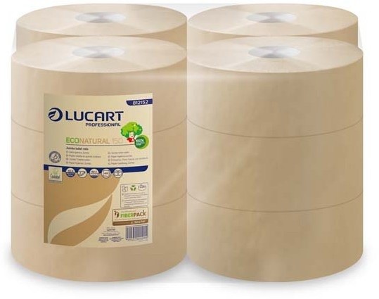 *HARTIE IGIENICA ROLA JUMBO ECOLABEL, DIN FIBRE DE CELULOZA, ECONATURAL 150, ART. F236 ( 812152 )