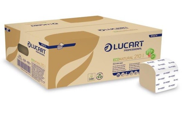 *HARTIE IGIENICA PLIATA ECOLABEL, DIN FIBRE DE CELULOZA ECONATURAL 210I, ART. F229 ( 811A74 )